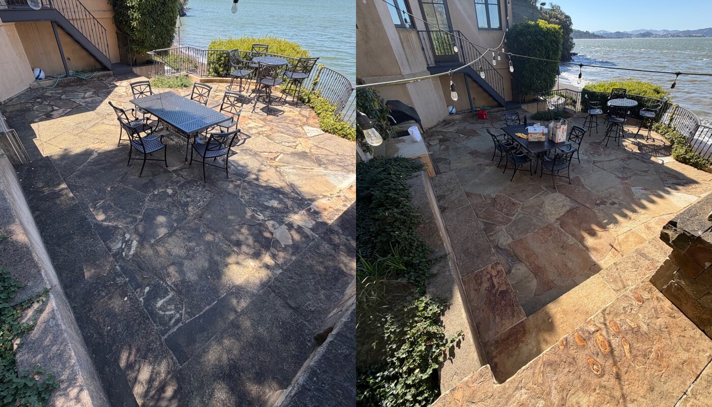 Concrete & Flat Work before and after