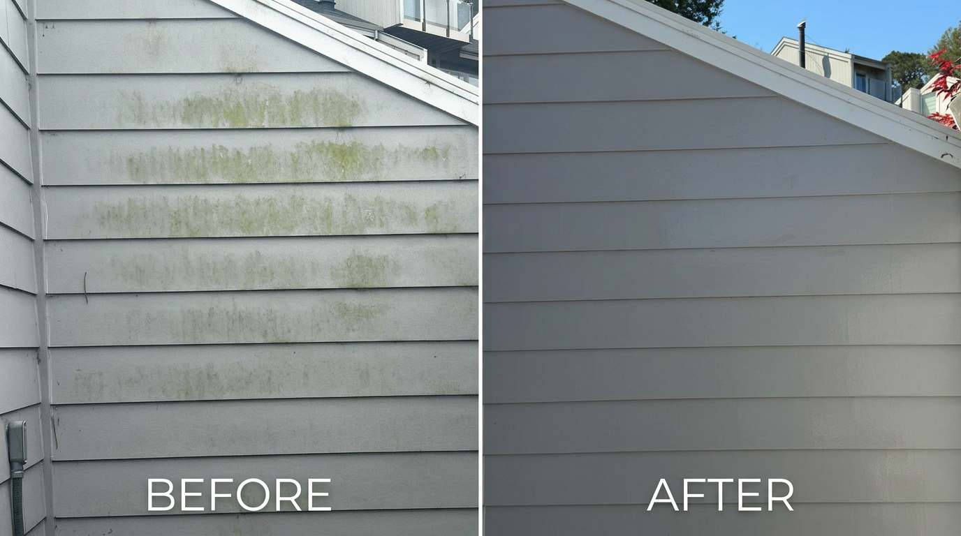 House Exterior before and after
